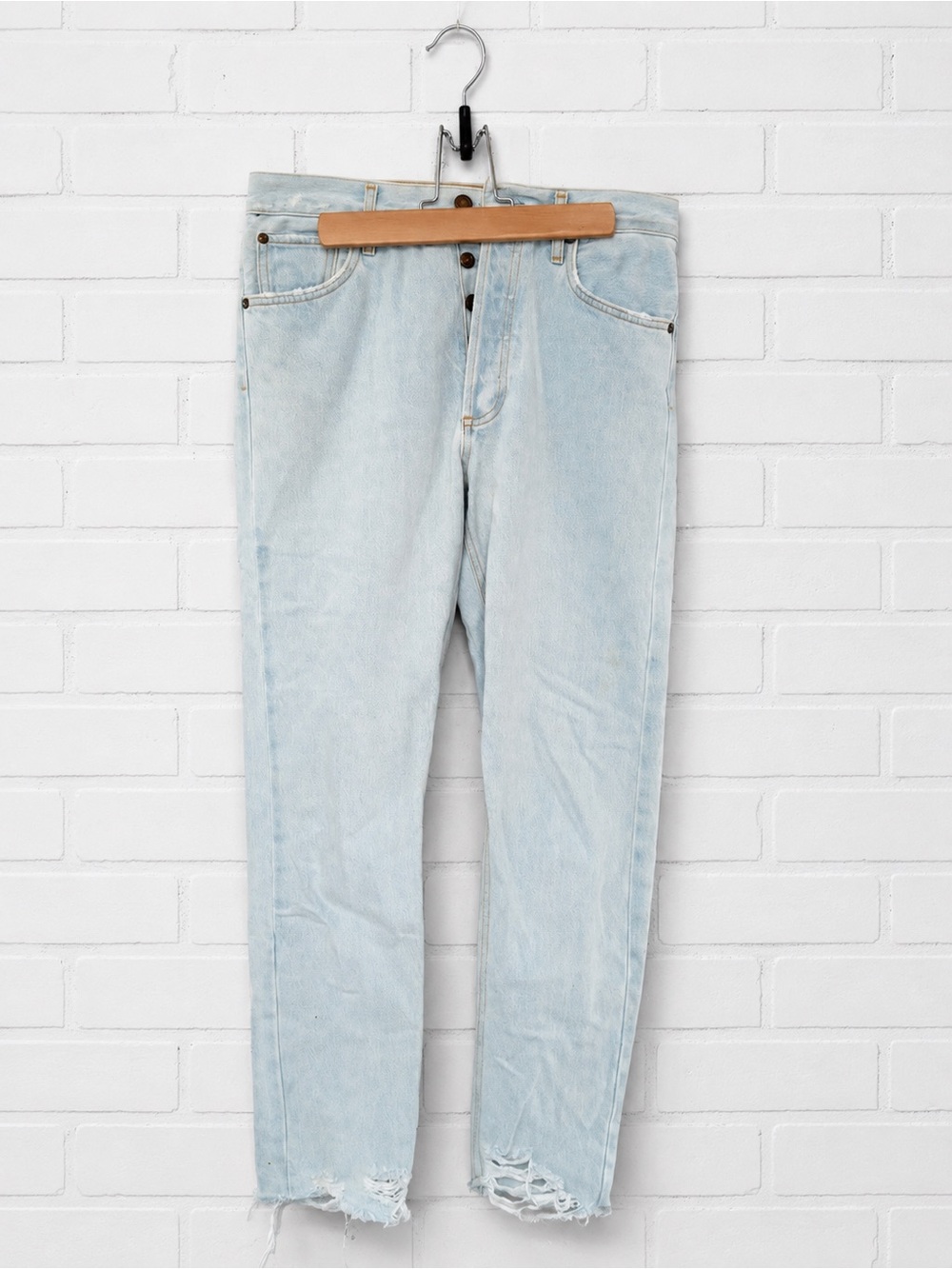 AGOLDE Light Wash High Waisted Jeans – Size 28